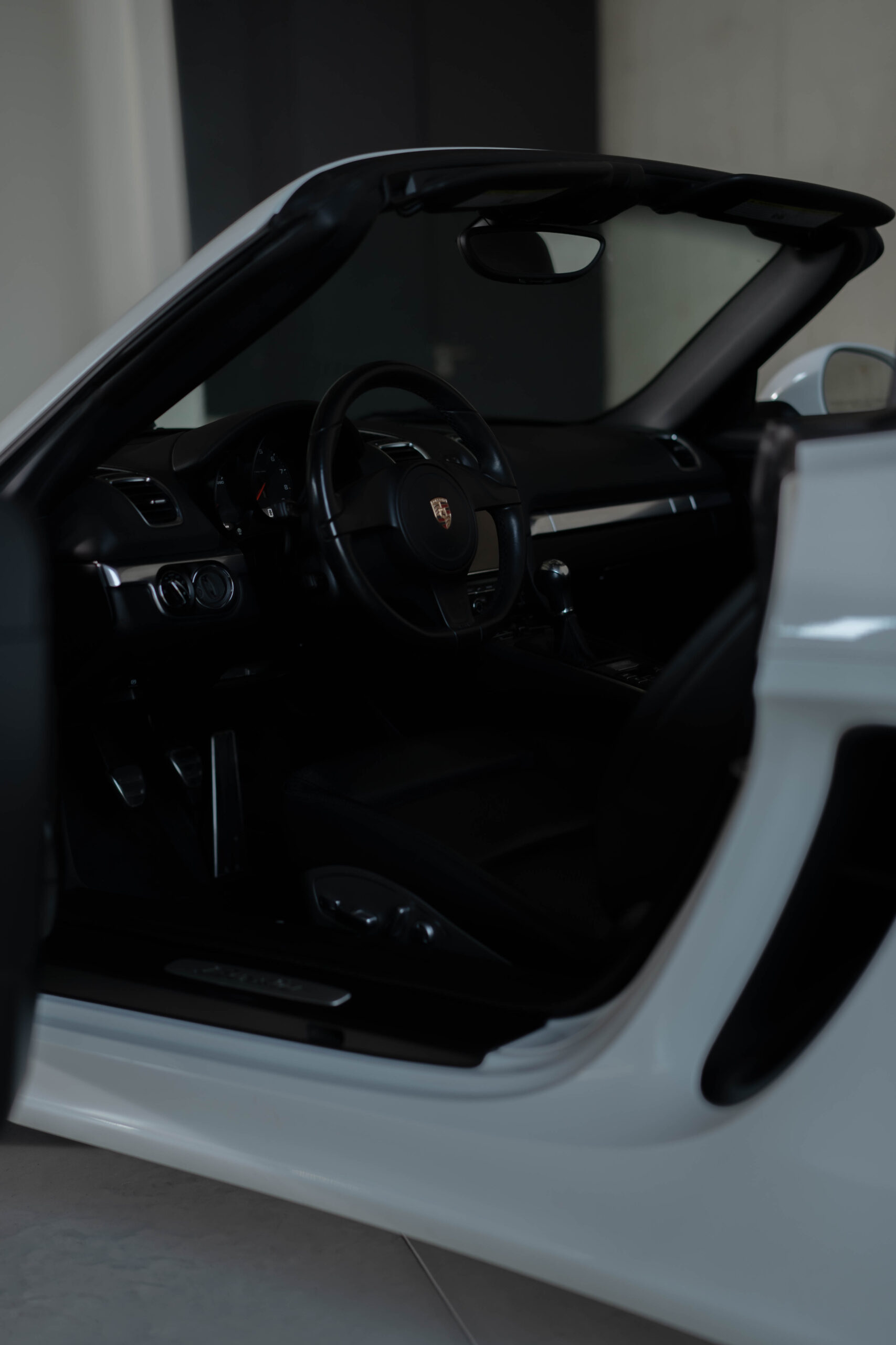 Porsche Boxster wnętrze