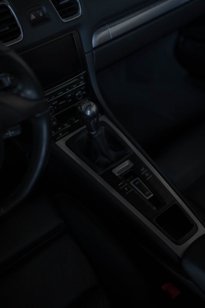 Porsche Boxster wnętrze