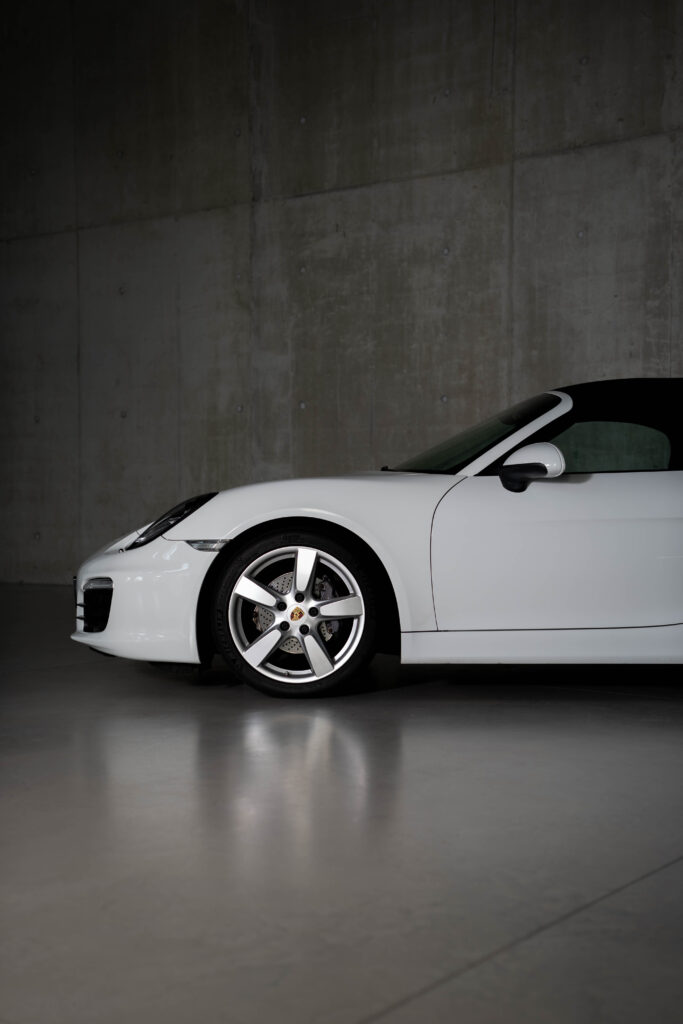 Porsche Boxster z boku